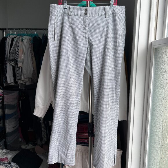 Nike Golf Dri-Fit Plaid Pants - Picture 1 of 4